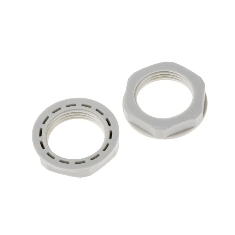 RS PRO Grey Polyamide 66 Cable Gland Locknut PG13.5 Thread IP68 822-9704