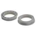 RS PRO Grey Polyamide 66 Cable Gland Locknut PG16 Thread IP68 PG16