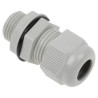 RS PRO Grey Polyamide 66 Cable Gland, M16 Thread, 5 mm Minimum, 10 mm Maximum, IP68 Protection 822-9748