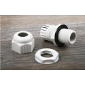RS PRO Grey Polyamide 66 Cable Gland, M16 Thread, 5 mm Minimum, 10 mm Maximum, IP68 Protection 822-9748