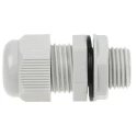 RS PRO Grey Polyamide 66 Cable Gland, M16 Thread, 5 mm Minimum, 10 mm Maximum, IP68 Protection 822-9748