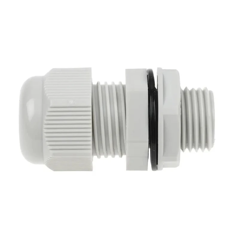 RS PRO Grey Polyamide 66 Cable Gland, M16 Thread, 5 mm Minimum, 10 mm Maximum, IP68 Protection 822-9748
