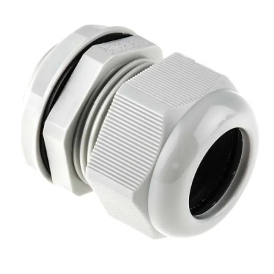 RS PRO Grey Polyamide 66 Cable Gland M32 Thread 18 mm Min. 25 mm Max. IP68 822-9754
