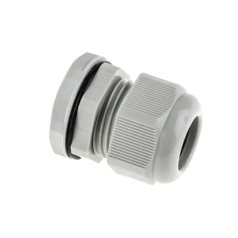 RS PRO Grey Polyamide 66 Cable Gland M25 Thread 13 mm min. 18 mm max. IP68 822-9751