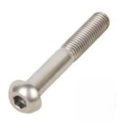 RS PRO Bright Zinc Steel Hex Socket Button Screw M8 x 50 mm 822-9215
