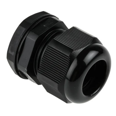 RS PRO Black Polyamide 66 Cable Gland M25 Thread, 13 mm Min, 18 mm Max, IP68 822-9763