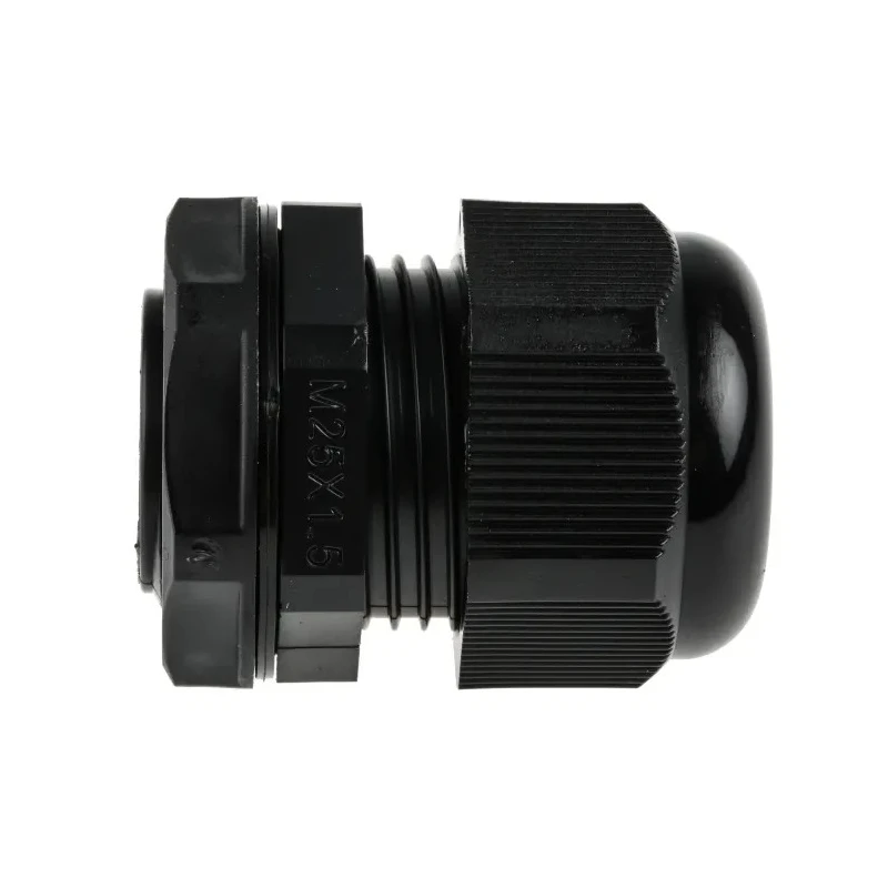 RS PRO Black Polyamide 66 Cable Gland M25 Thread, 13 mm Min, 18 mm Max, IP68 822-9763