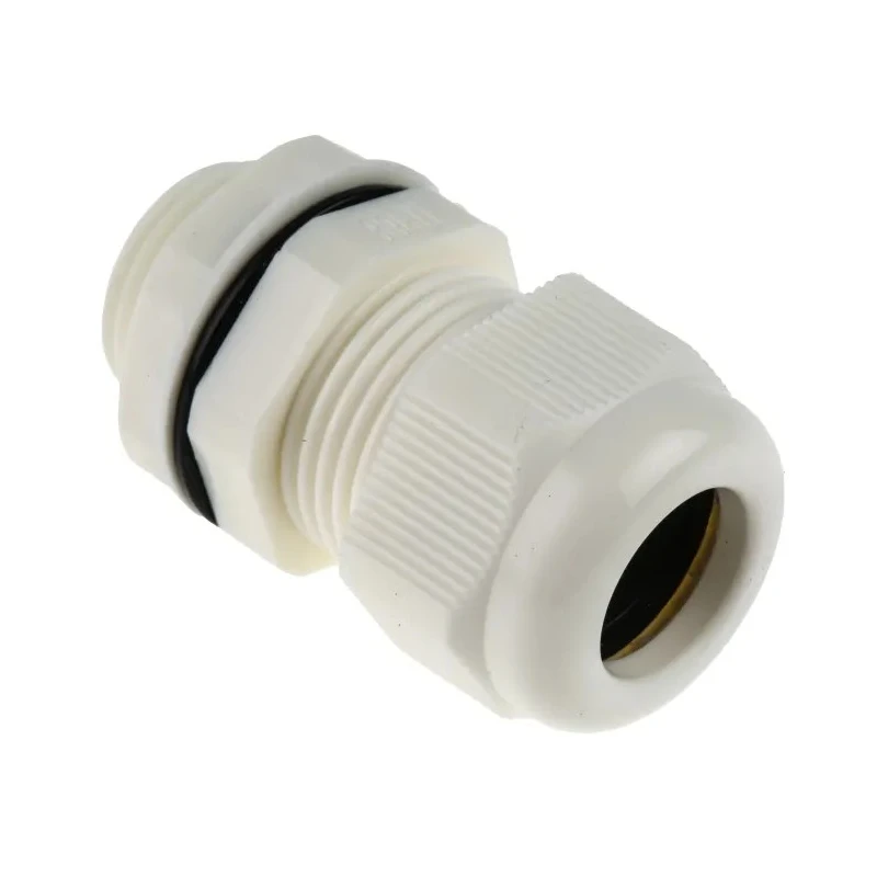 RS PRO White Polyamide 66 Cable Gland M20 Thread 10 mm Min., 14 mm Max., IP68 822-9776
