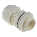 RS PRO White Polyamide 66 Cable Gland M20 Thread 10 mm Min., 14 mm Max., IP68 822-9776