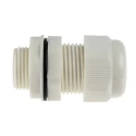 RS PRO White Polyamide 66 Cable Gland M20 Thread 10 mm Min., 14 mm Max., IP68 822-9776