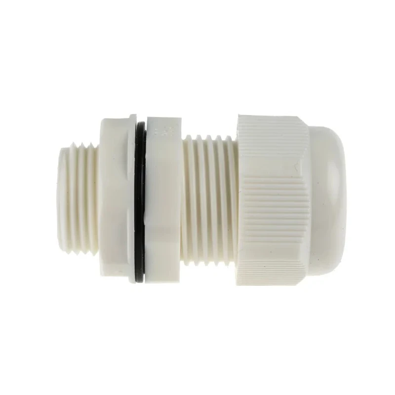 RS PRO White Polyamide 66 Cable Gland M20 Thread 10 mm Min., 14 mm Max., IP68 822-9776