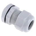 RS PRO Grey Polyamide 66 Cable Gland, M20 Thread, 10 mm Min. Cable Diameter, 14 mm Max. Cable Diameter, IP68, UL 822-9757