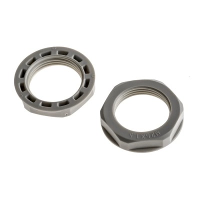 RS PRO Cable Gland Locknut Polyamide 66 Material Grey M25 Thread IP68 Rated 822-9808