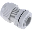 RS PRO Grey Polyamide 66 Cable Gland, M20 Thread, 10 mm Min. Cable Diameter, 14 mm Max. Cable Diameter, IP68, UL 822-9757