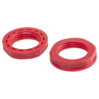 RS PRO Red Polyamide 66 Cable Gland Locknut M20 Thread IP68 822-9820