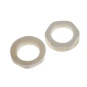 RS PRO White Polyamide 66 Cable Gland Locknut M20 Thread, IP68 822-9814