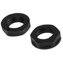 RS PRO Black Polyamide 66 Cable Gland Locknut M12 Thread IP68 822-9833