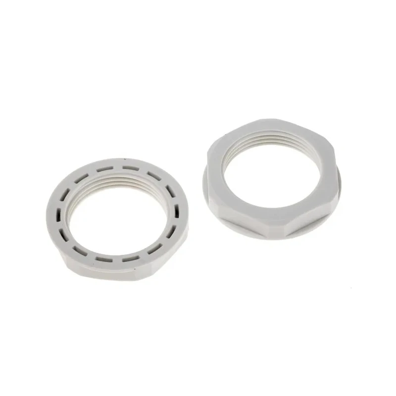 RS PRO Grey Polyamide 66 Cable Gland Locknut PG21 Thread IP68 PG21