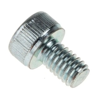 RS PRO Bright Zinc Steel Hex Socket Cap Screw M4 x 6 mm 822-9322