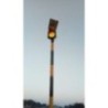 CE Amber LED Solar Blinker For Highway 30 W