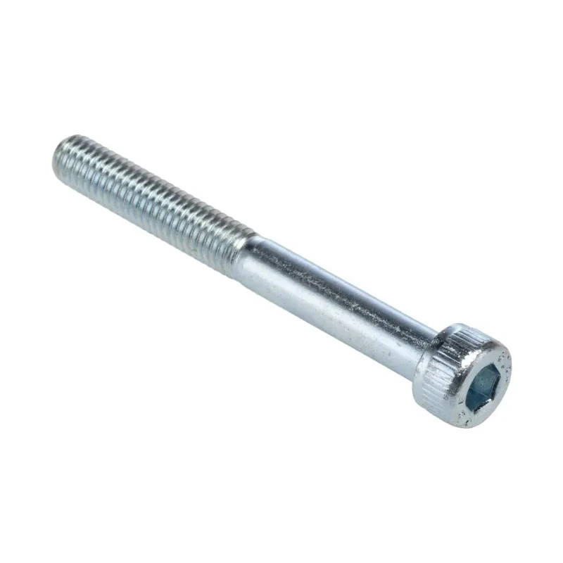 RS PRO Bright Zinc Steel Hex Socket Cap Screw M5 x 45 mm Hex Drive DIN 912 822-9329