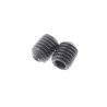 RS PRO Steel M5 x 6 mm Grub Screw Plain Cup DIN 916 Black 822-9338