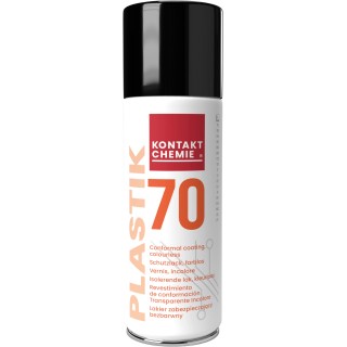 Kontakt Chemie Clear Acrylic Resin Conformal Coating Spray 200 ml, Dielectric Strength 80kV/mm, Operating Temperature 74309