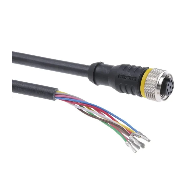 Turck Sensor Actuator Cable Female 8 Way Straight to Unterminated, 30V, 2m RKC8T-2/TXL