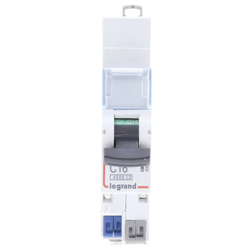 Legrand DX DNX3 Miniature Circuit Breaker 1-Pole 16A Type C 250V AC 12V DC 4.5 kA Breaking Capacity 
