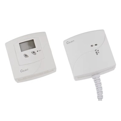 RS PRO Programmable Thermostat 240V AC, Operating Temperature 0°C to 50°C, Setting Range 5.0 to 35.0°C 823-4945