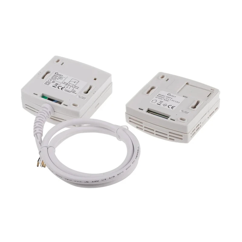 RS PRO Programmable Wireless Room Thermostat 240V AC, 0 to 50°C Operating, 5 to 35°C Setting Range 823-4949