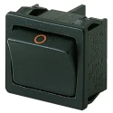 Marquardt DPST On-Off On-Off Rocker Switch Panel 12A 250V AC Polyamide Housing 01802.1121-02