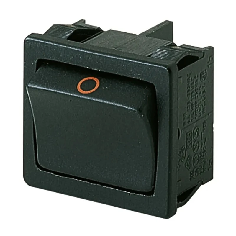 Marquardt DPST On-Off On-Off Rocker Switch Panel 12A 250V AC Polyamide Housing 01802.1121-02