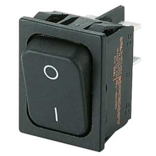Marquardt DPST On-Off On-Off Rocker Switch Panel with Polyamide Housing, 10A Contact Current, 22x27.2 mm Panel 01832.1102-01