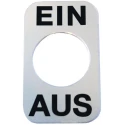 Marquardt Toggle Switch Legend Sheet for Switch, Series 0100, Contact Gap ≥ 3 mm 240.001.011-00