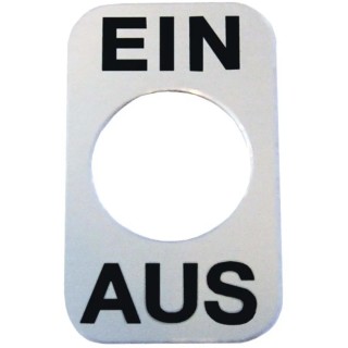 Marquardt Toggle Switch Legend Sheet for Switch, Series 0100, Contact Gap ≥ 3 mm 240.001.011-00