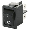Marquardt DPST On-Off On-Off Rocker Switch Panel Black Actuator Polyamide Housing 10A 250V AC 15V DC 01858.0103-01