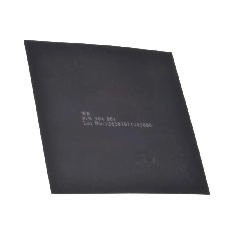 Wurth Elektronik Ferrite Shielding Sheet 120 mm x 120 mm x 0.1 mm 364001