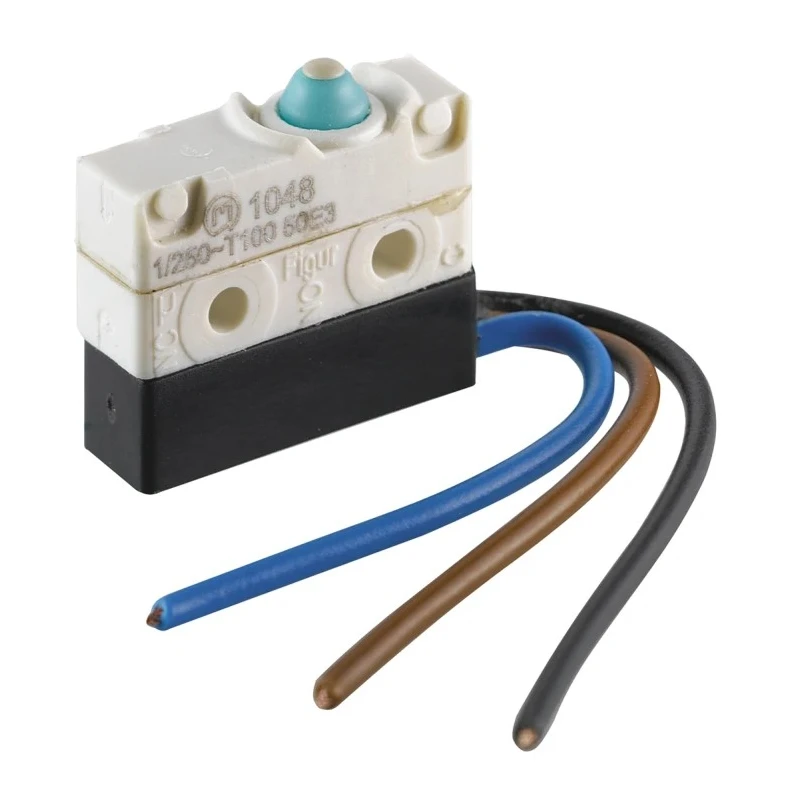 Marquardt Subminiature Snap Action Micro Switch with DIN 41635 B, RoHS, UL, EN 61058 Standards 01048.1102-00