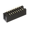 Wurth Elektronik WR-BHD Series Straight Through Hole PCB Header, 10 Contacts, 2.54 mm Pitch, 2 Row, Shrouded 61231020621