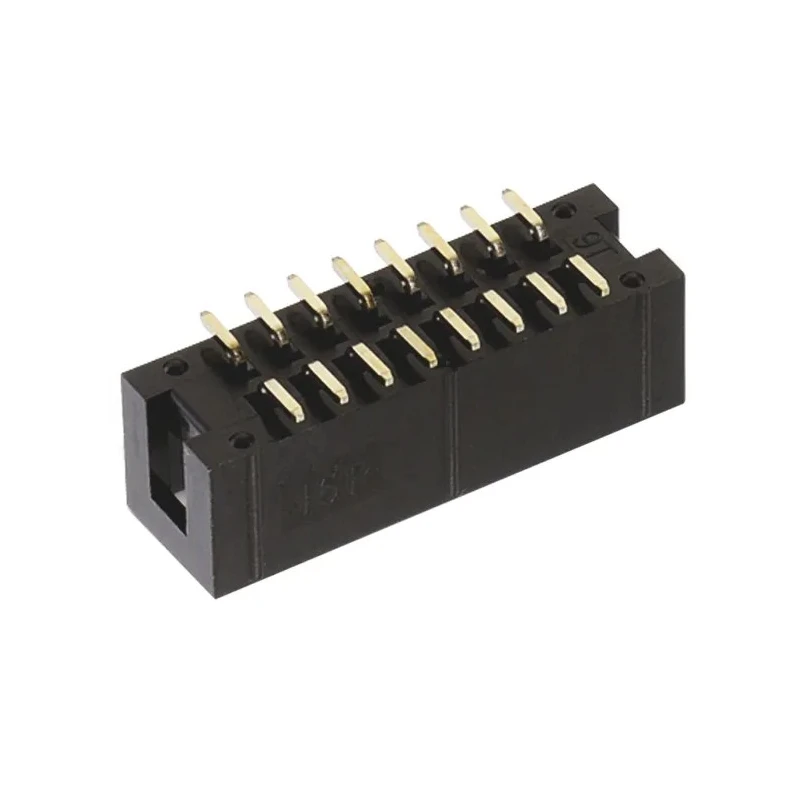 Wurth Elektronik WR-BHD Series Straight Through Hole PCB Header, 10 Contacts, 2.54 mm Pitch, 2 Row, Shrouded 61231020621