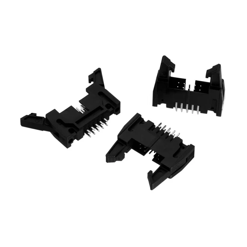 Wurth Elektronik WR-BHD Series Straight Through Hole 2 Row PCB Header, 14 Contacts, 2.54 mm Pitch, Shrouded 61201422821