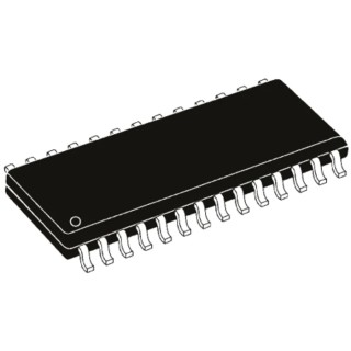 Microchip dsPIC33FJ 16-Bit Digital Signal Processor 40 MHz 128kB FLASH 28-Pin SOIC DSPIC33FJ128GP802-E/SO