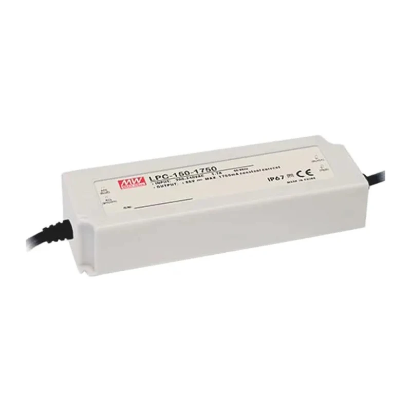 MEAN WELL  IP67 5 Output Constant Current LED Driver, 36V-72V, 151.2W, 2100mA, AC-DC Power Supply