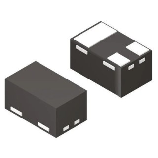 Infineon 2-Element Uni-Directional ESD Protection Diode, 3-Pin TSLP 5.3V 3A ESD5V3U2U03LRHE6327XTMA1