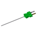 RS PRO Type K Thermocouple Sheathed Probe 1 m Length 6 mm Diameter 310 Stainless Steel 5s Response Time 824-0590