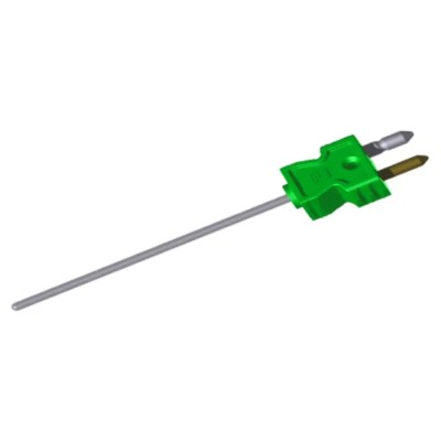 RS PRO Type K Thermocouple Sheathed Probe 1 m Length 6 mm Diameter 310 Stainless Steel 5s Response Time 824-0590