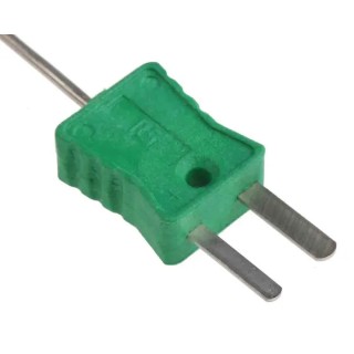 RS PRO Type K Thermocouple Probe 1 m Length, 1.5 mm Diameter, Inconel 600 Sheath, Mineral Insulated, 800 °C Max 824-0631