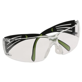 3M SecureFit 400 Safety Glasses Clear Polycarbonate Lens, Sun Protection, UV Protection, Impact Resistant SF401AF-EU