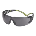 3M SecureFit 400 Safety Glasses Impact Resistant Grey Polycarbonate Lens Stainless Steel Polycarbonate SF402AF-EU